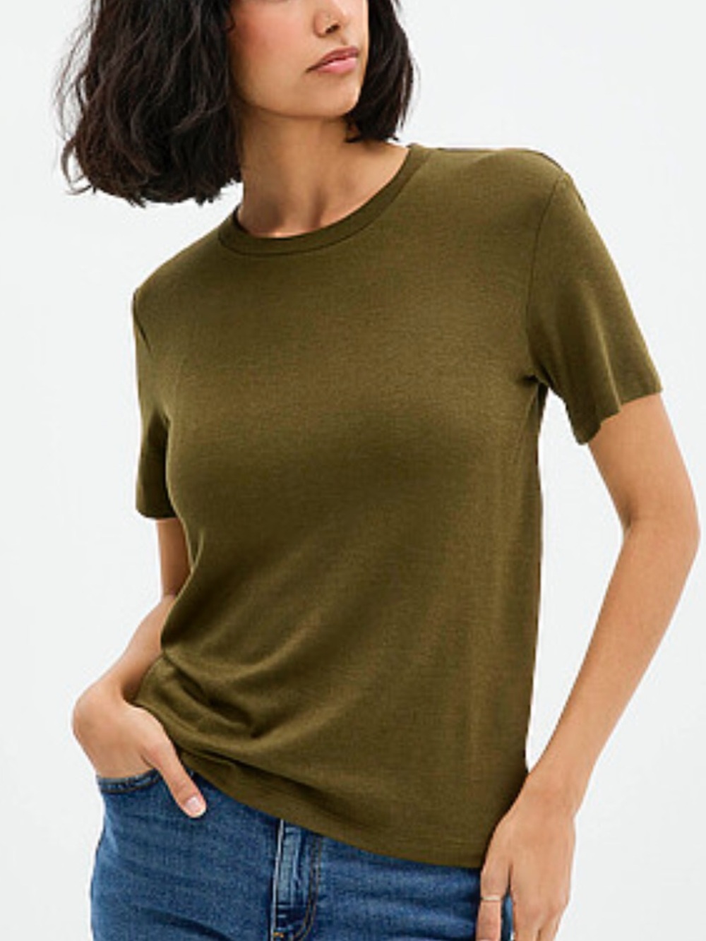 Simons supply knit tshirt
